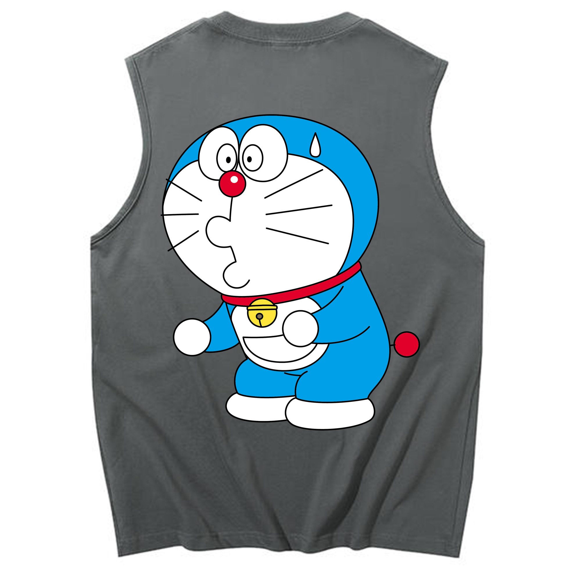 （画像用） ドラえもん Doraemon コットン100％タンクトップ（背面プリント）
